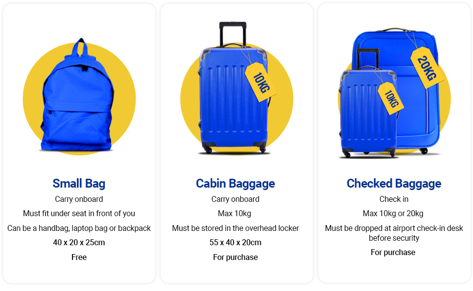 Ryanair add store baggage cost